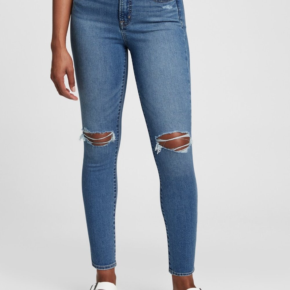 Gap True Skinny High Rise Jeans